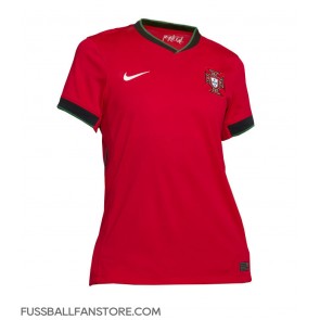 Portugal Replik Heimtrikot Damen EM 2024 Kurzarm